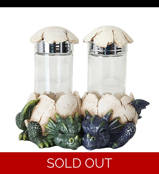 Baby Dragon Salt & Pepper Shakers